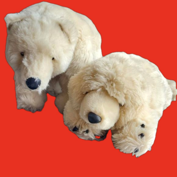 Klondike & Snow Polar Bears from Denver Zoo, Stuffed Animals, Collectibl… - Picture 2 of 6